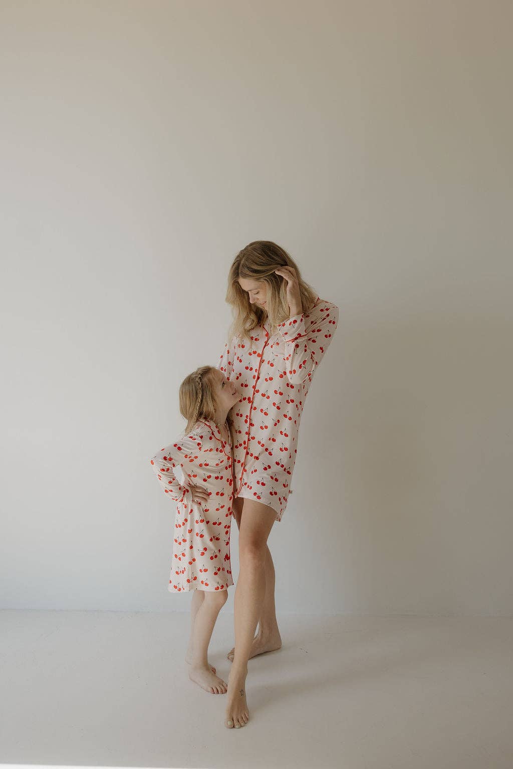 Toddler Bamboo Sleeping Dress | Cherry Orchard: 4/5 Years