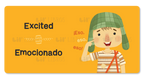 El Chavo: Emotions / Emociones (Bilingual English and Spanish)