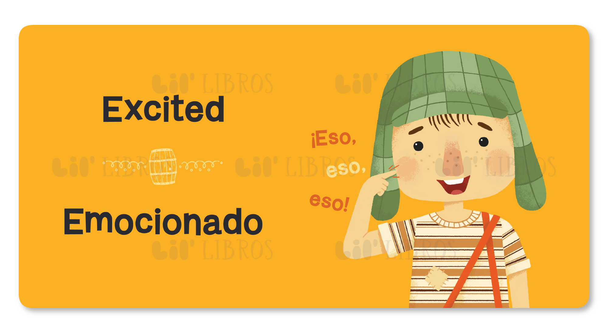 El Chavo: Emotions / Emociones (Bilingual English and Spanish)
