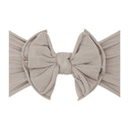 Baby Bling® FAB-BOW-LOUS® soft nylon bow headband: Petal
