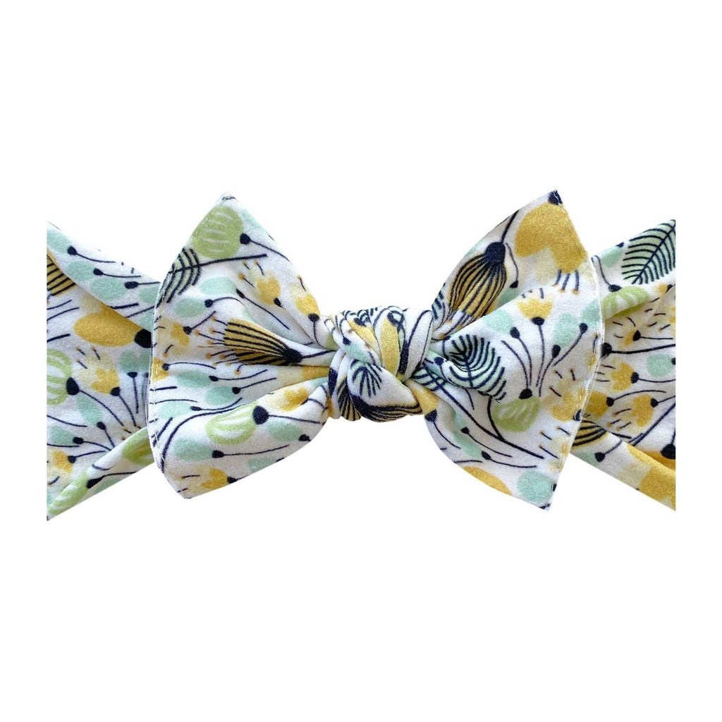 Baby Bling® Fall Printed Knot soft nylon headband: Foxy
