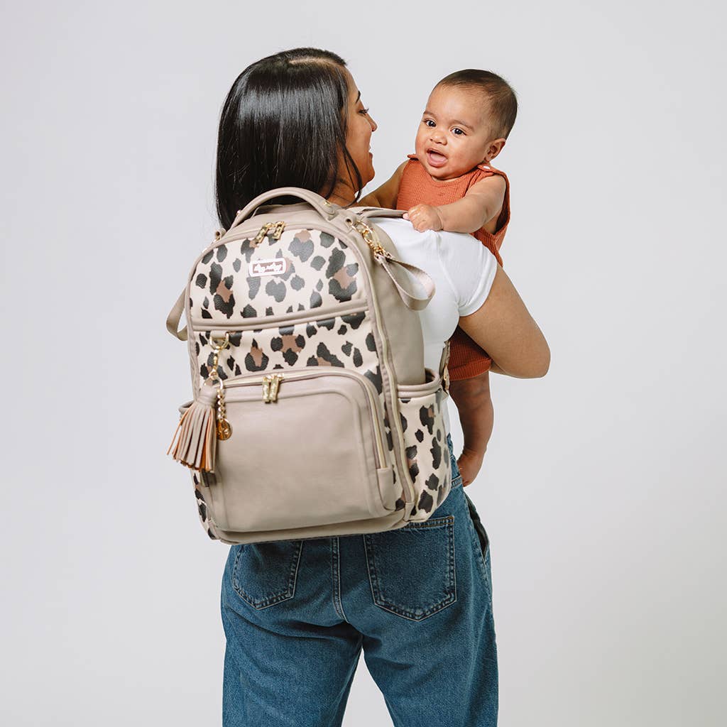 Leopard Boss Backpack Diaper Bag