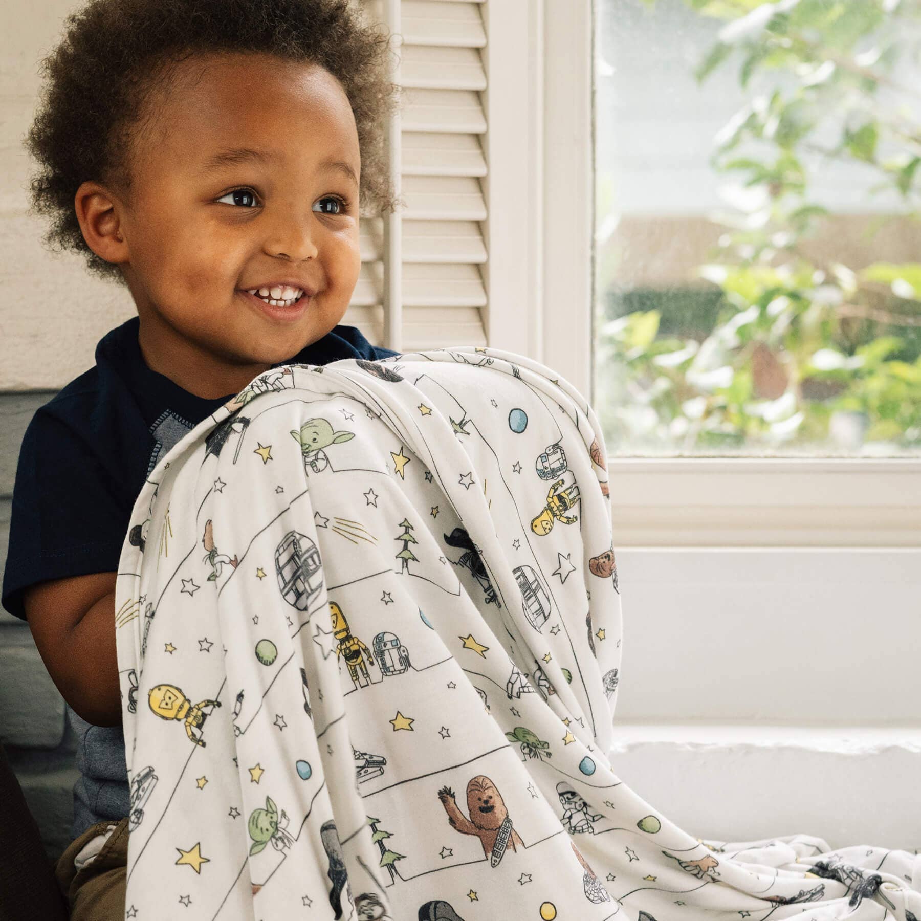 STAR WARS™ Precious Padawans Swaddle Receiving Baby Blanket
