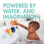 TOMY Boon Cogs Baby Bath Toys - Navy / Yellow