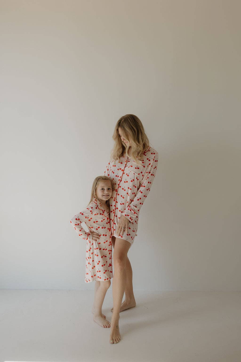Toddler Bamboo Sleeping Dress | Cherry Orchard: 4/5 Years