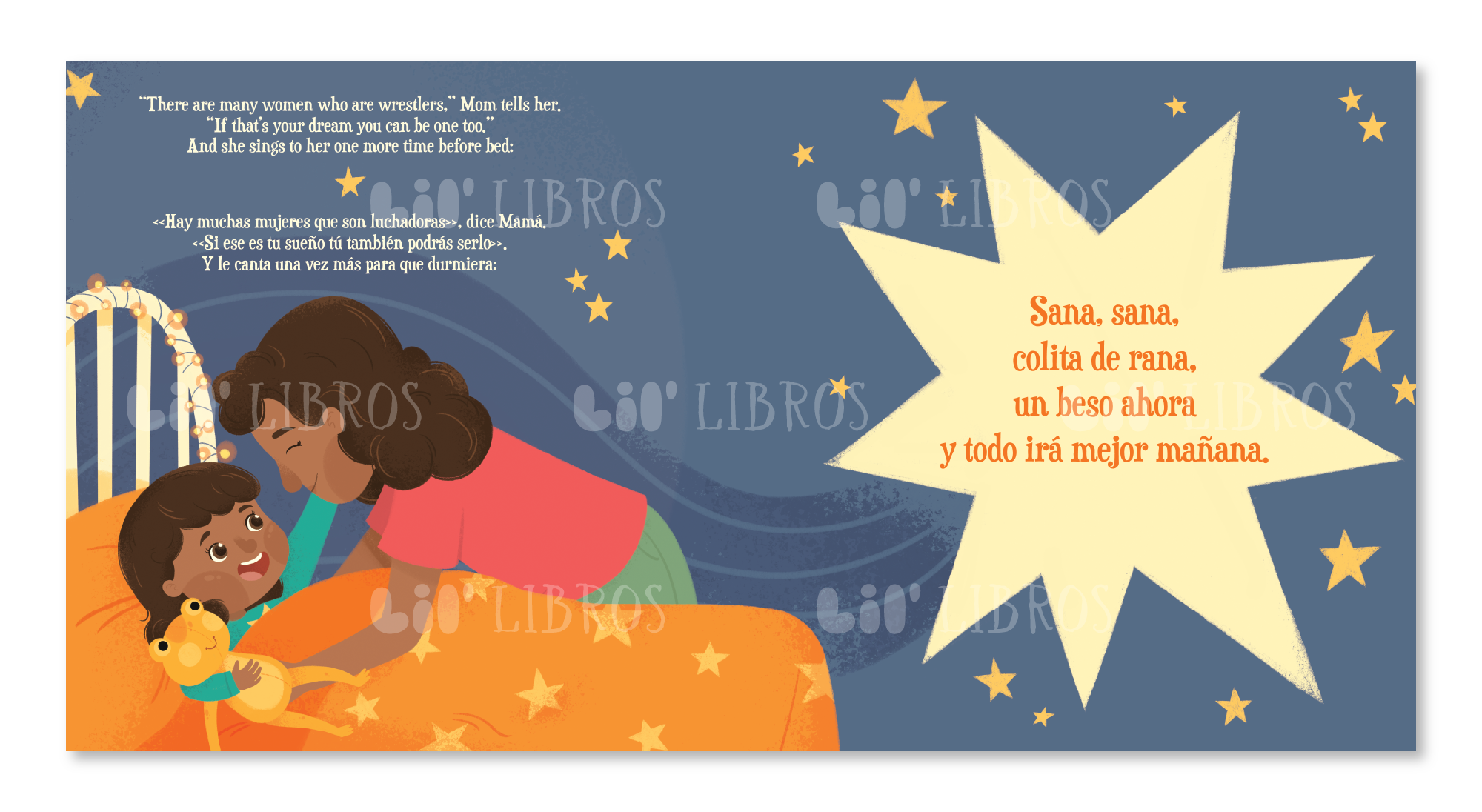 Sana, sana, colita de rana (Bilingual English and Spanish)