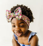 Baby Bling® Printed Knot soft nylon headband: Vega
