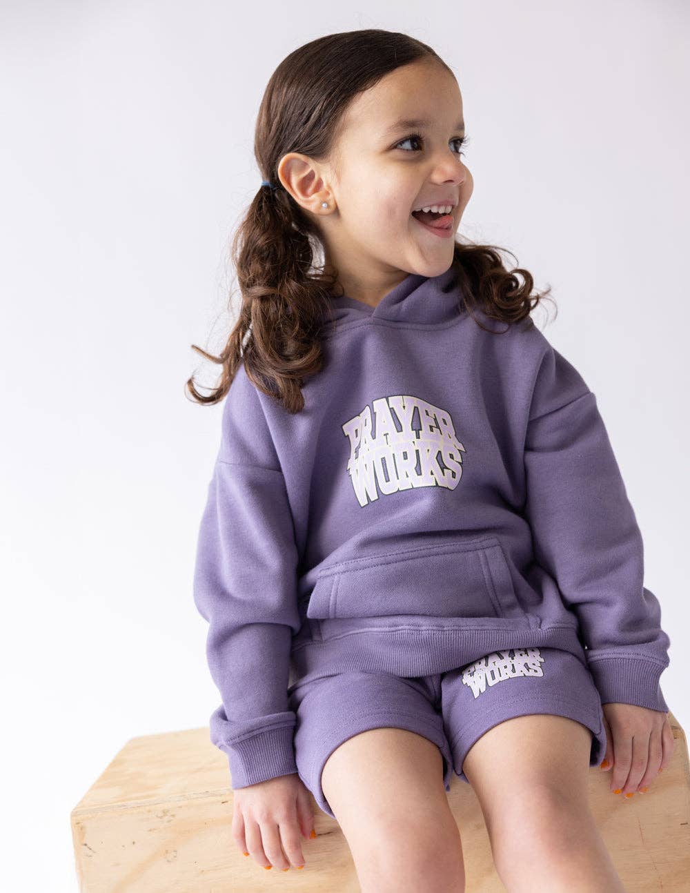Prayer Works Kids Hoodie
