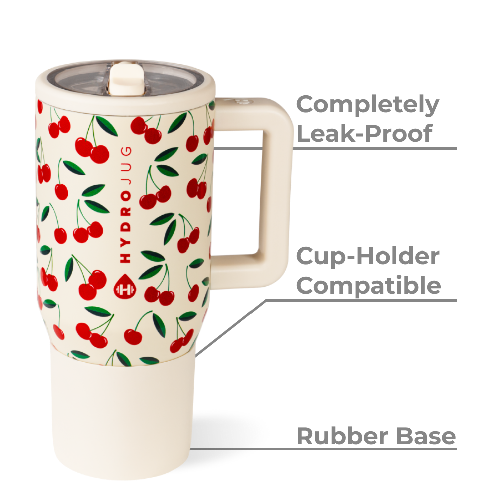 Cherries HydroJug 20 oz Traveler Tumbler