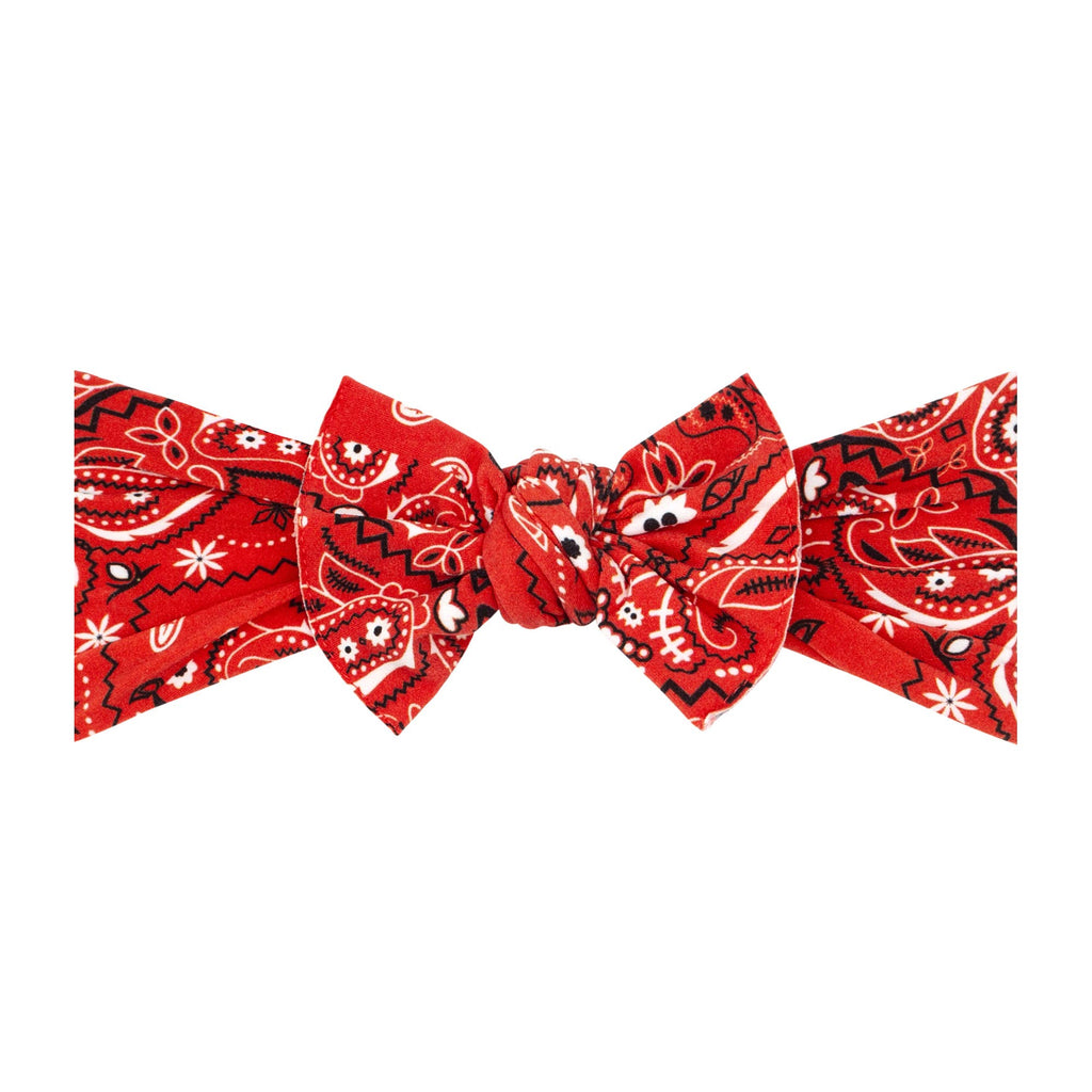 Baby Bling® Printed Knot soft nylon headband: Vega