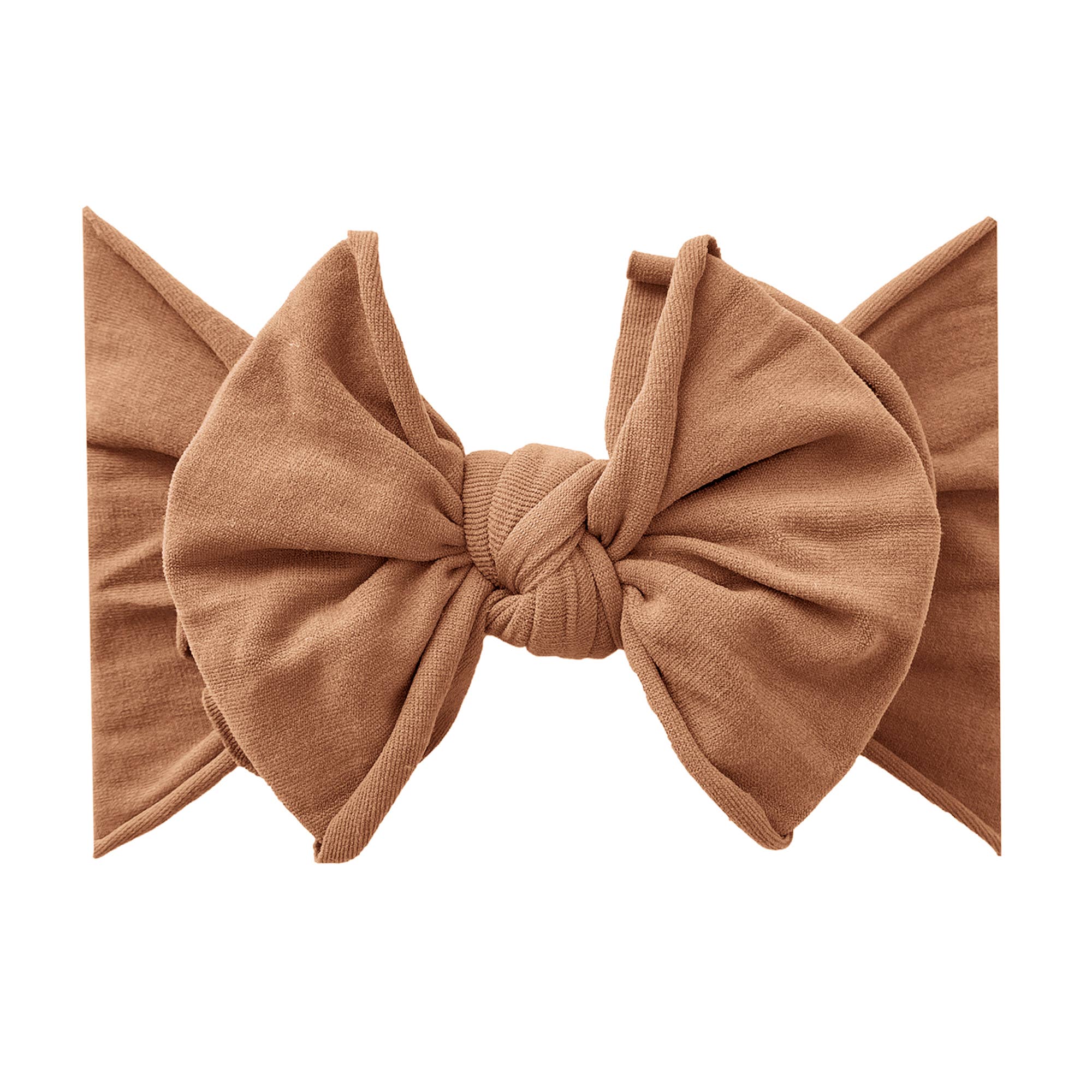 Baby Bling® FAB-BOW-LOUS® soft nylon bow headband: Pink