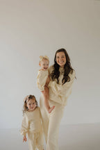 Women's Sweat Set | Buttercream Bows