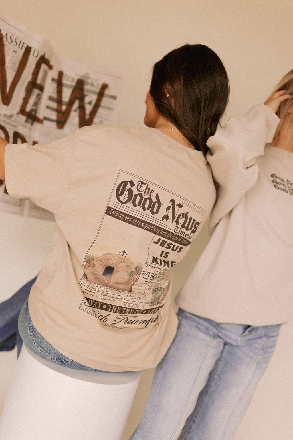 The Good News unisex tee
