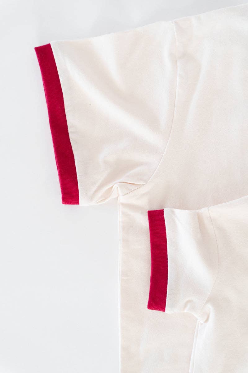 Cherry Cropped Tee