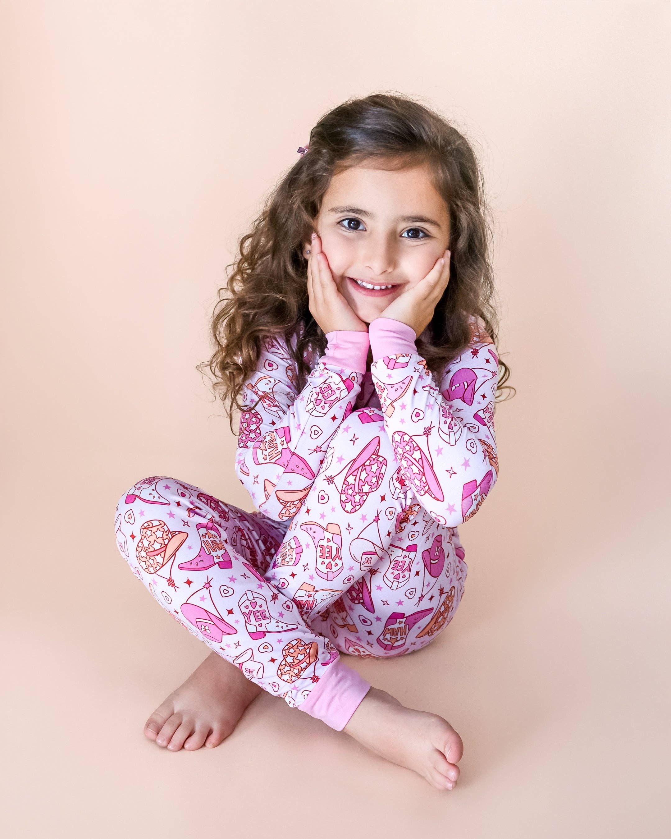 Bamboo Western Kids Two Piece Set