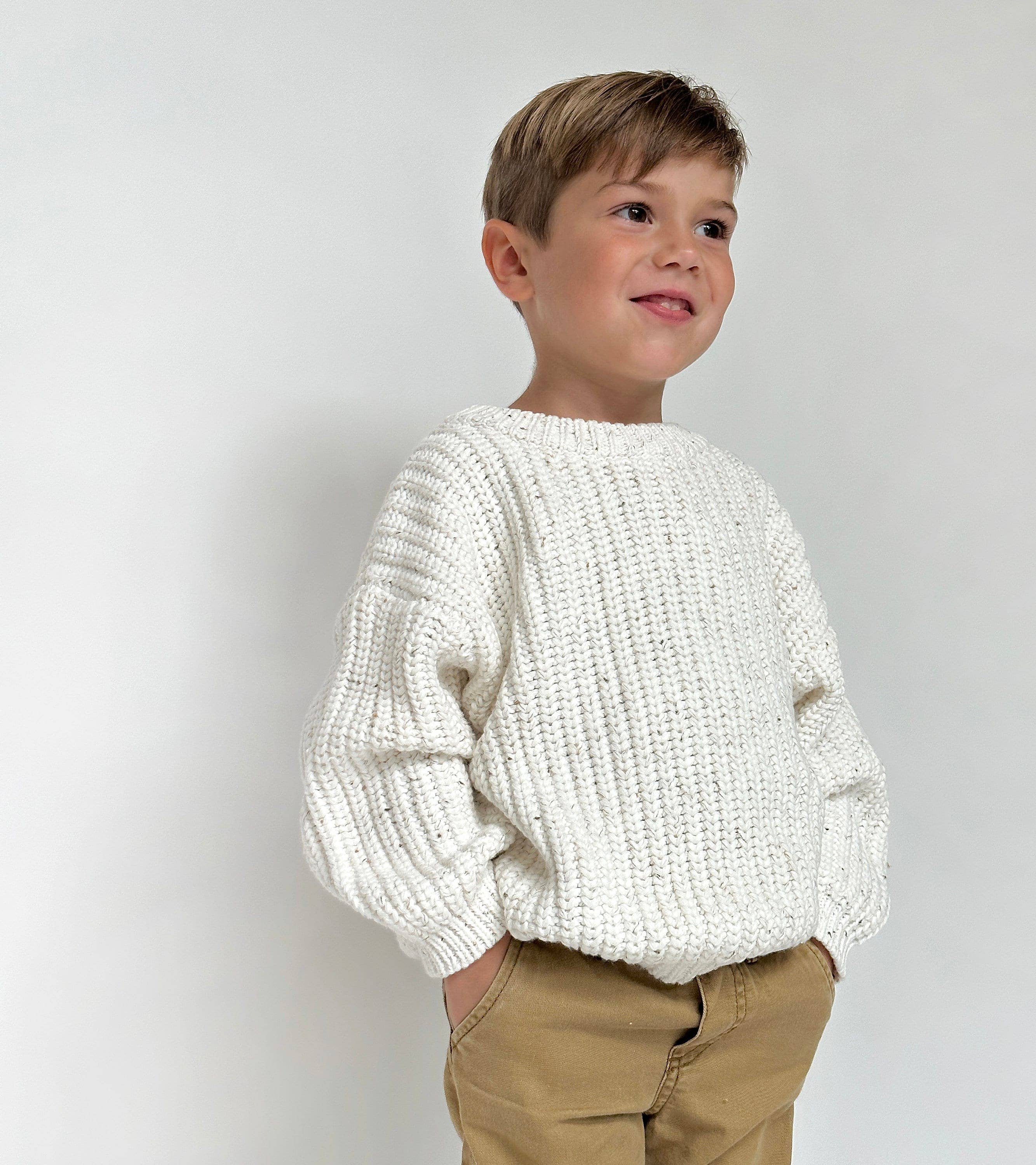 Chunky Knit Braided Sweater