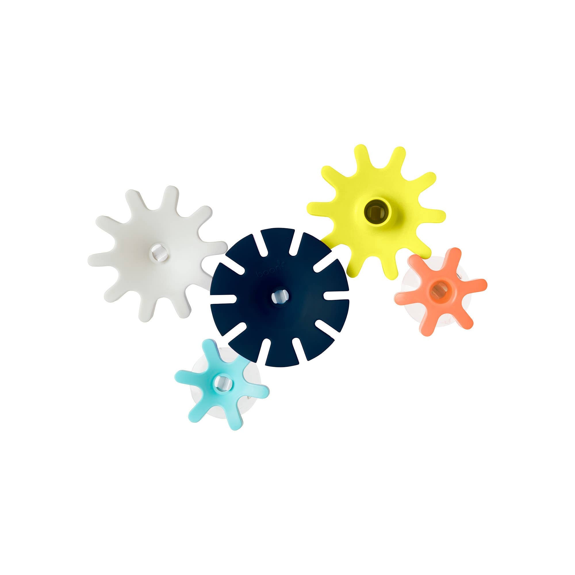 TOMY Boon Cogs Baby Bath Toys - Navy / Yellow