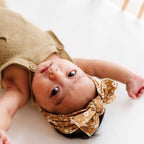 Baby Bling® Printed Knot soft nylon headband: Vega