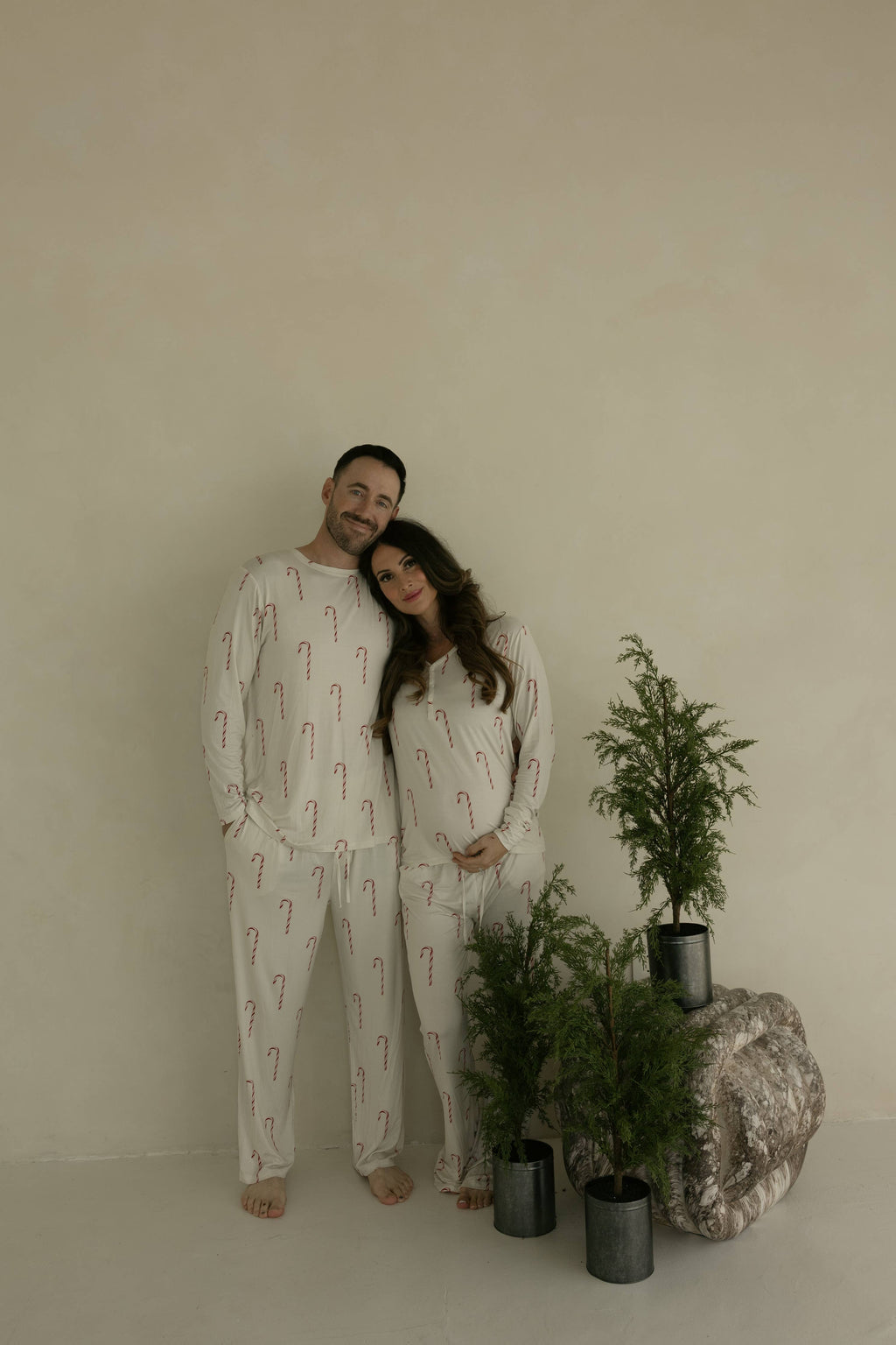 Men's Bamboo Pajamas | Candy Cane