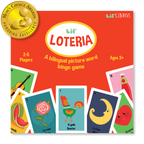 Lil’ Loteria: A Bilingual Picture Word Bingo Game (Bilingual English and Spanish)