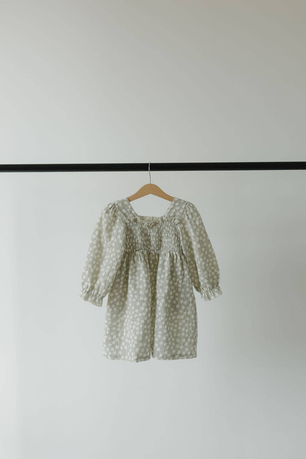 Child Dress | French Gray Floral: 2/3 Years