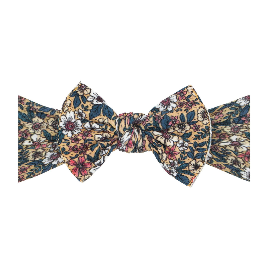 Baby Bling® Fall Printed Knot soft nylon headband: Foxy
