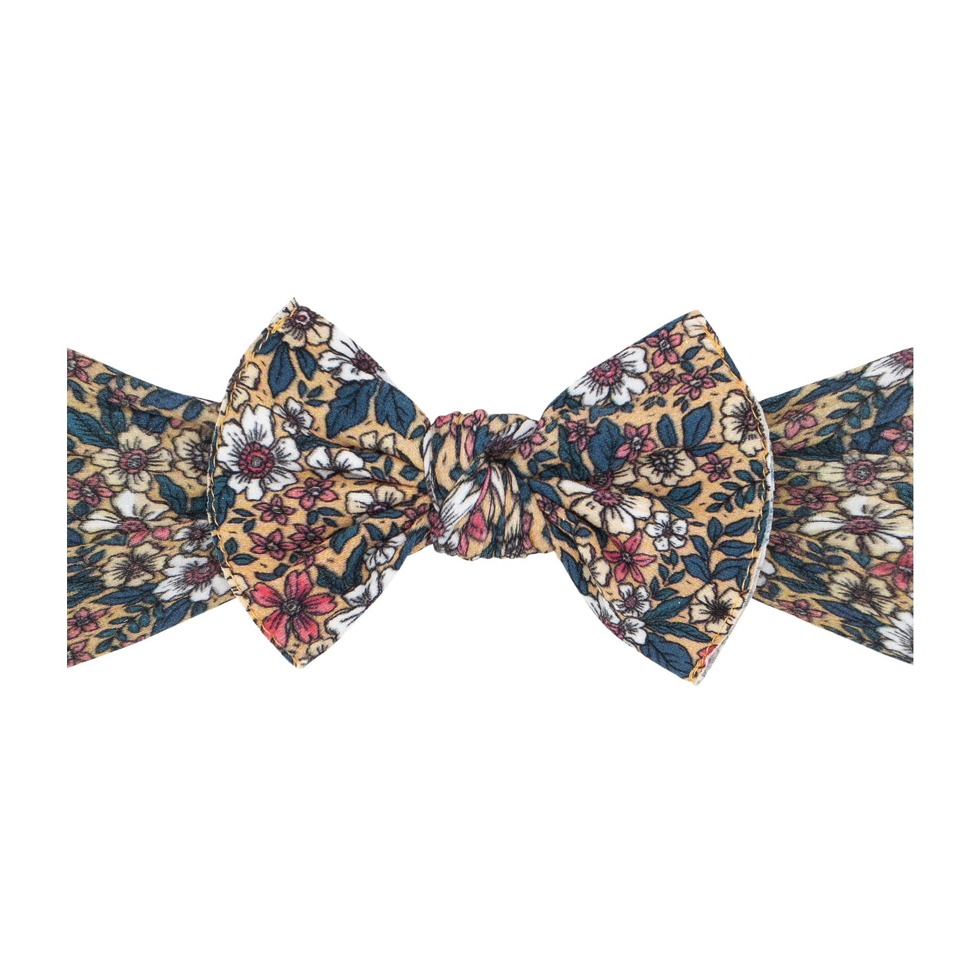 Baby Bling® Fall Printed Knot soft nylon headband: Foxy