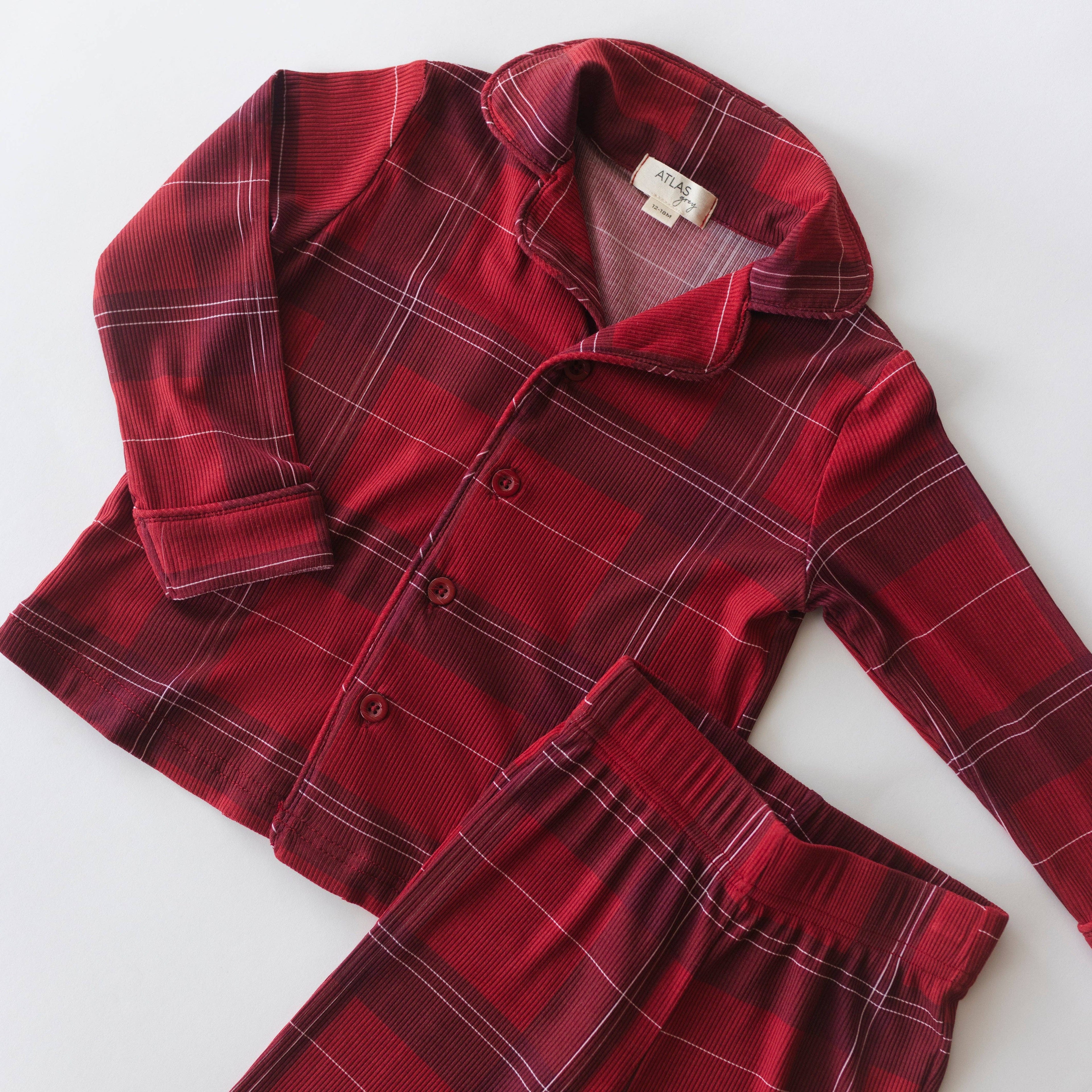 Holiday Plaid Pajamas: Merry Plaid