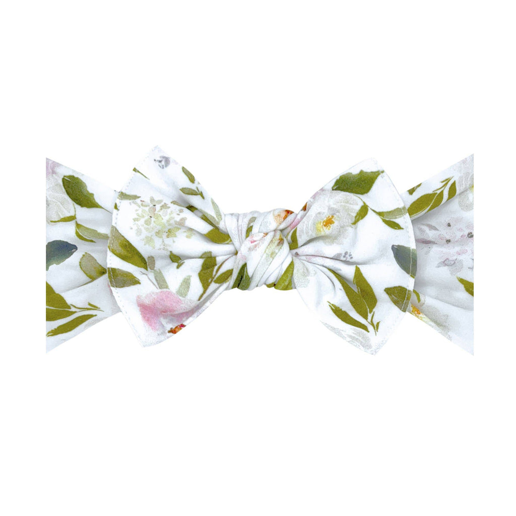 Baby Bling® Printed Knot soft nylon headband: Winnie