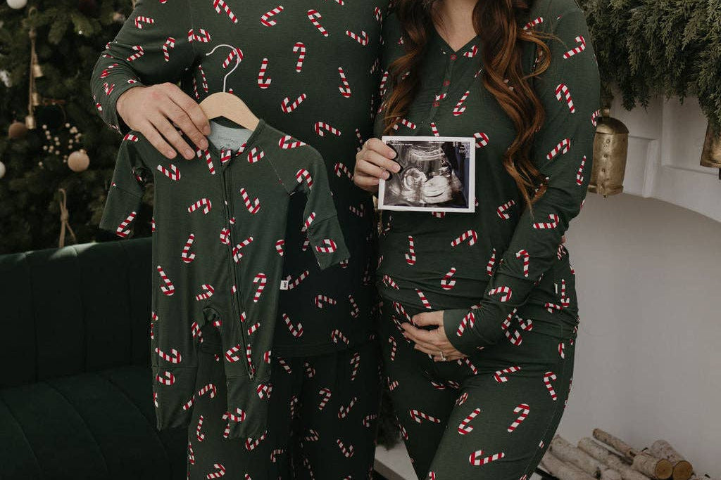 Men's Bamboo Pajamas | Candy Cane Lane