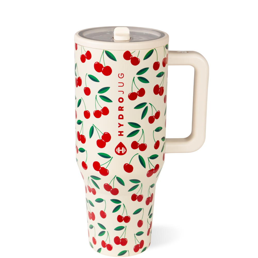 Cherries HydroJug 32 oz Traveler Tumbler