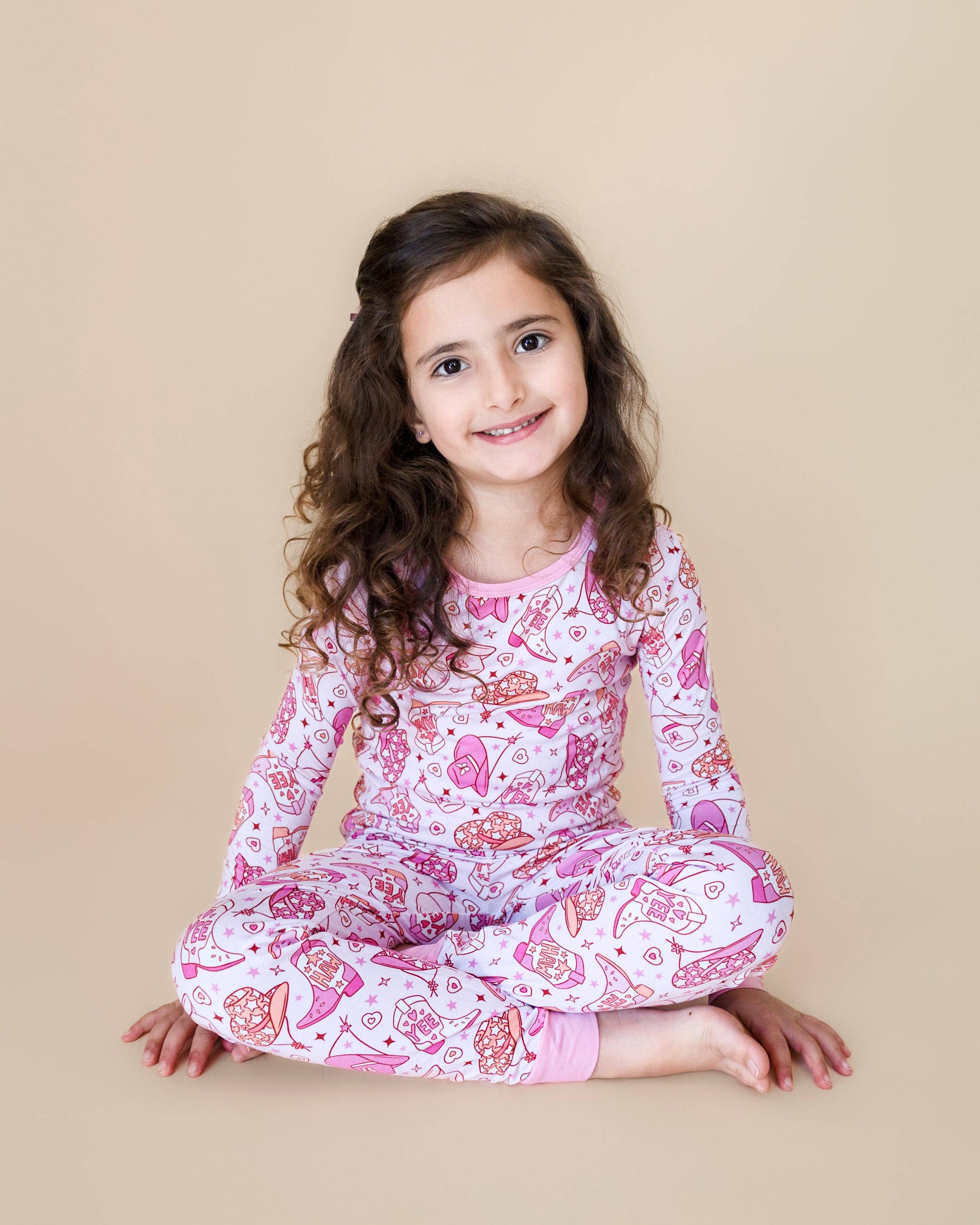 Bamboo Western Kids Two Piece Set