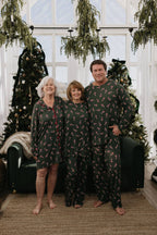 Men's Bamboo Pajamas | Candy Cane Lane