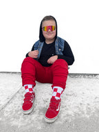 Red + White Checker