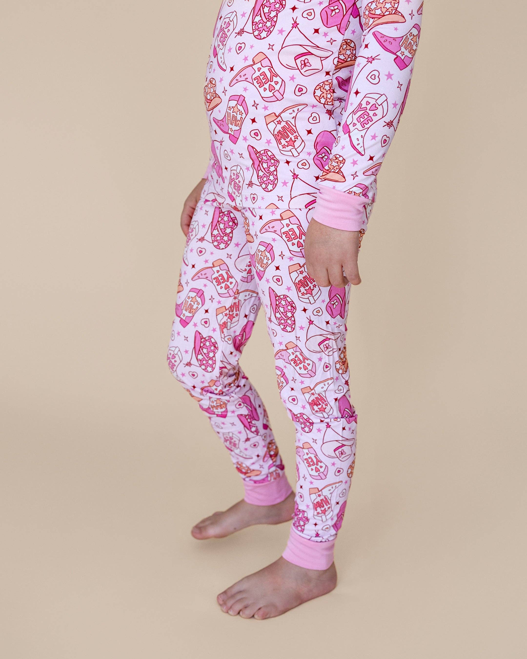 Bamboo Western Kids Two Piece Set