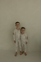 Bamboo Two Piece Pajamas | Candy Cane