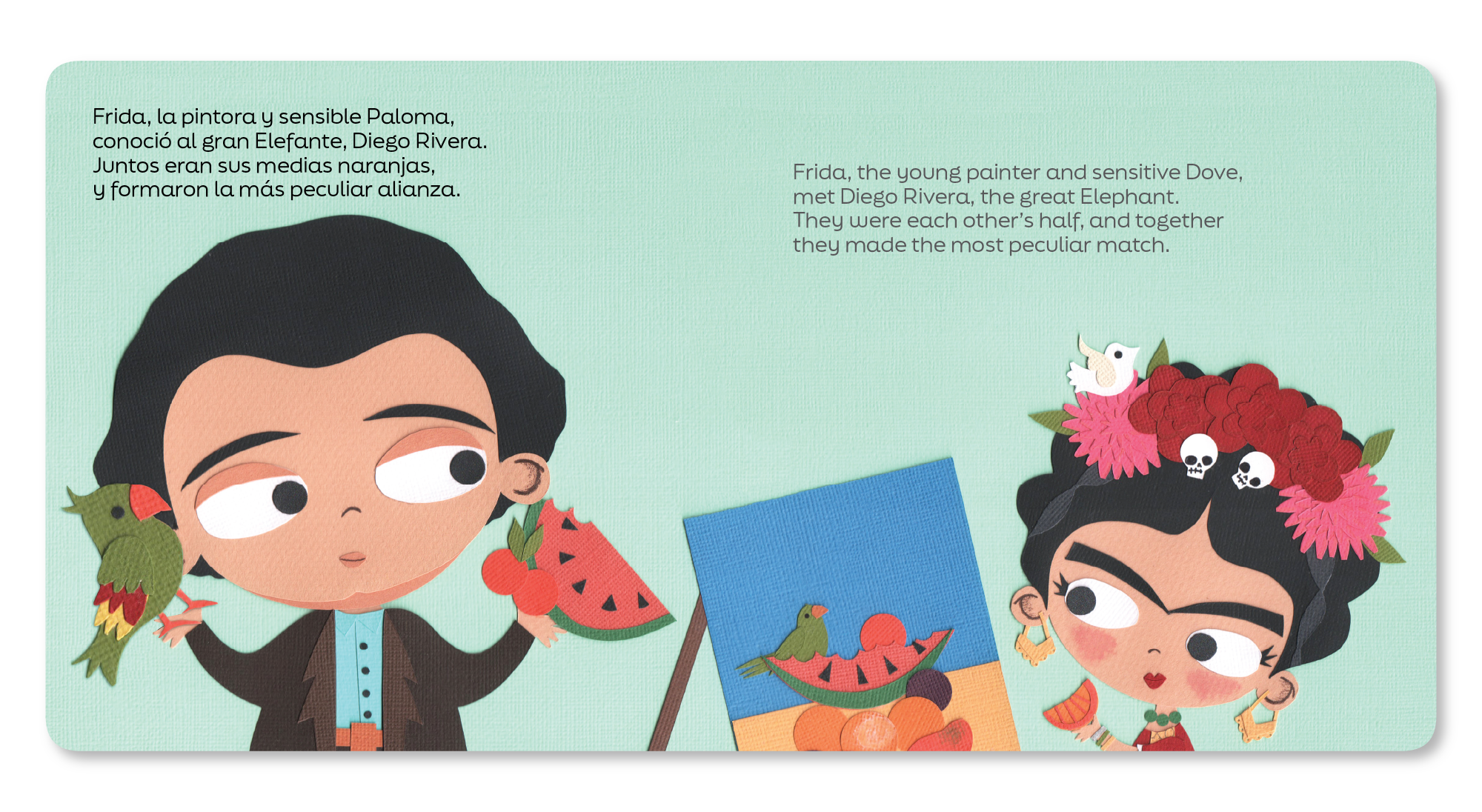 Medias naranjas: Diego & Frida (Bilingual English and Spanish)