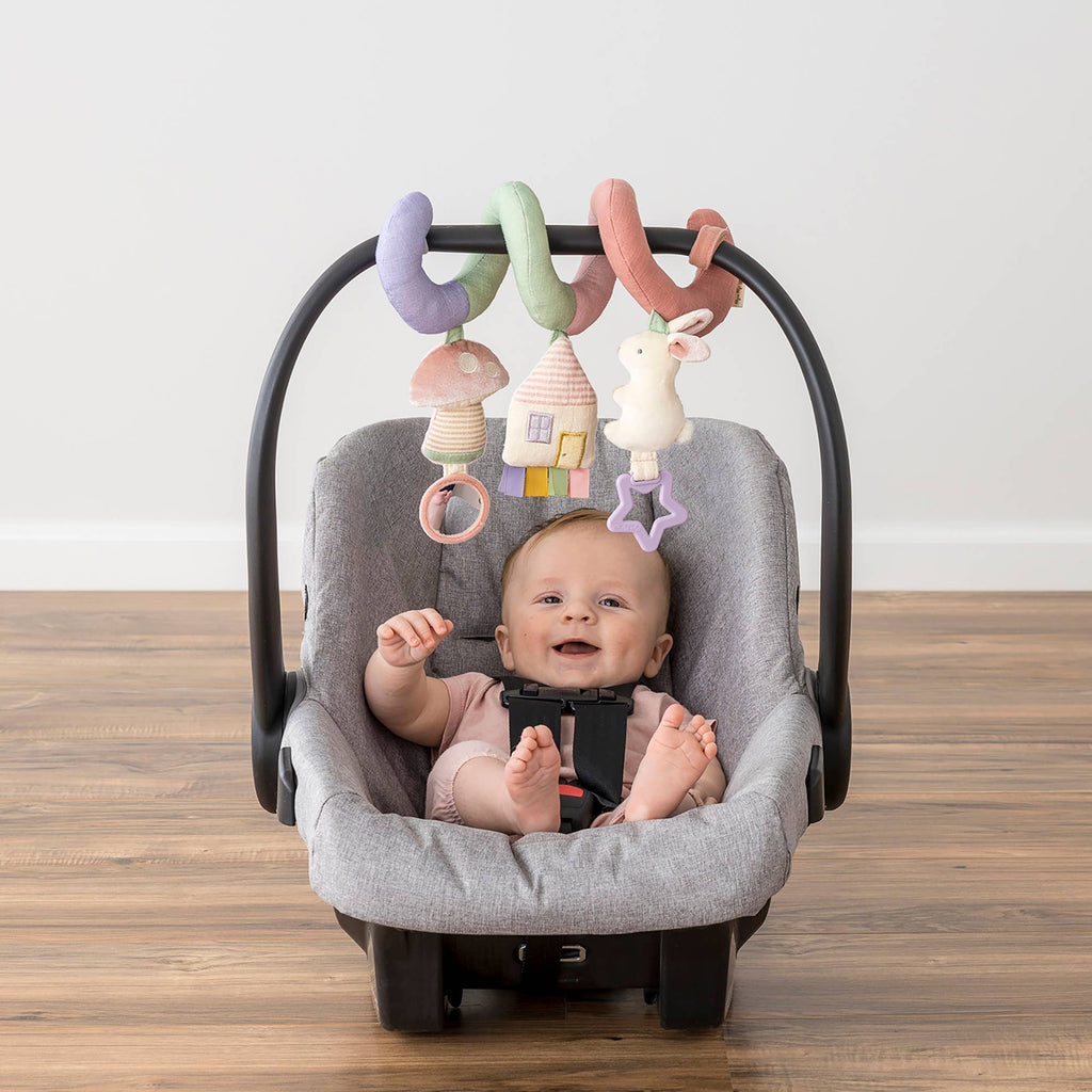 Itzy Bitzy Spiral Car Seat Activity Toy