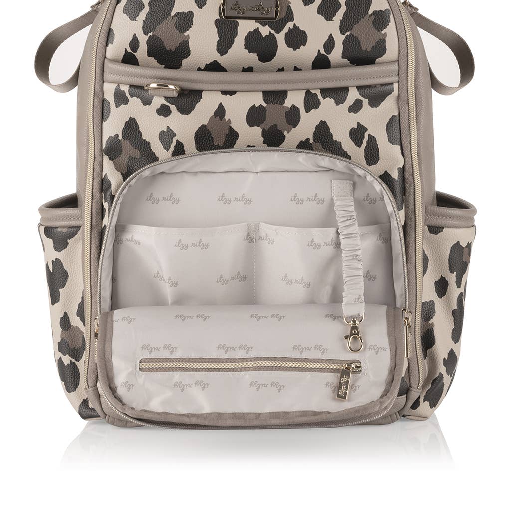 Leopard Boss Backpack Diaper Bag
