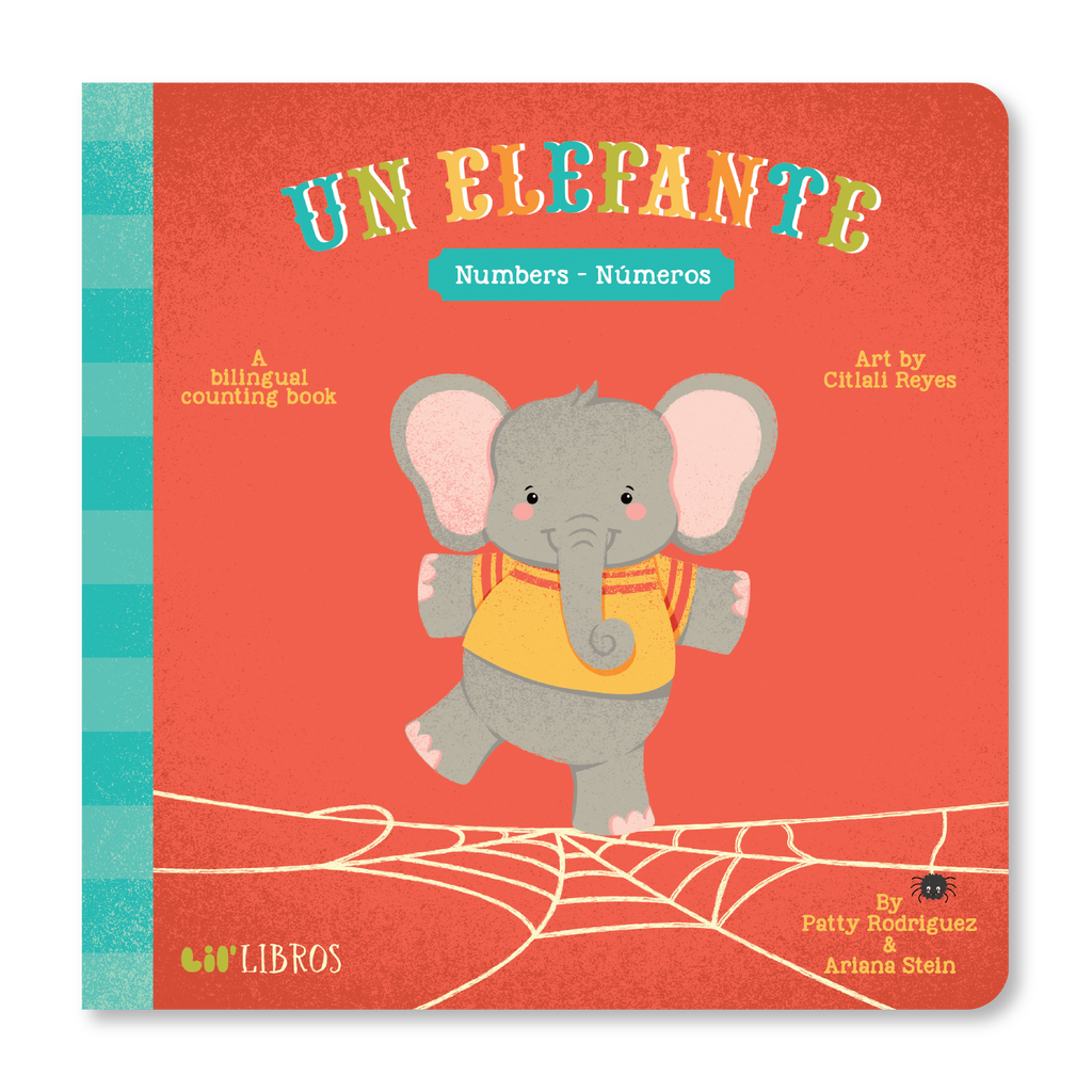 Elefante: Numbers / Números (Bilingual: English and Spanish)