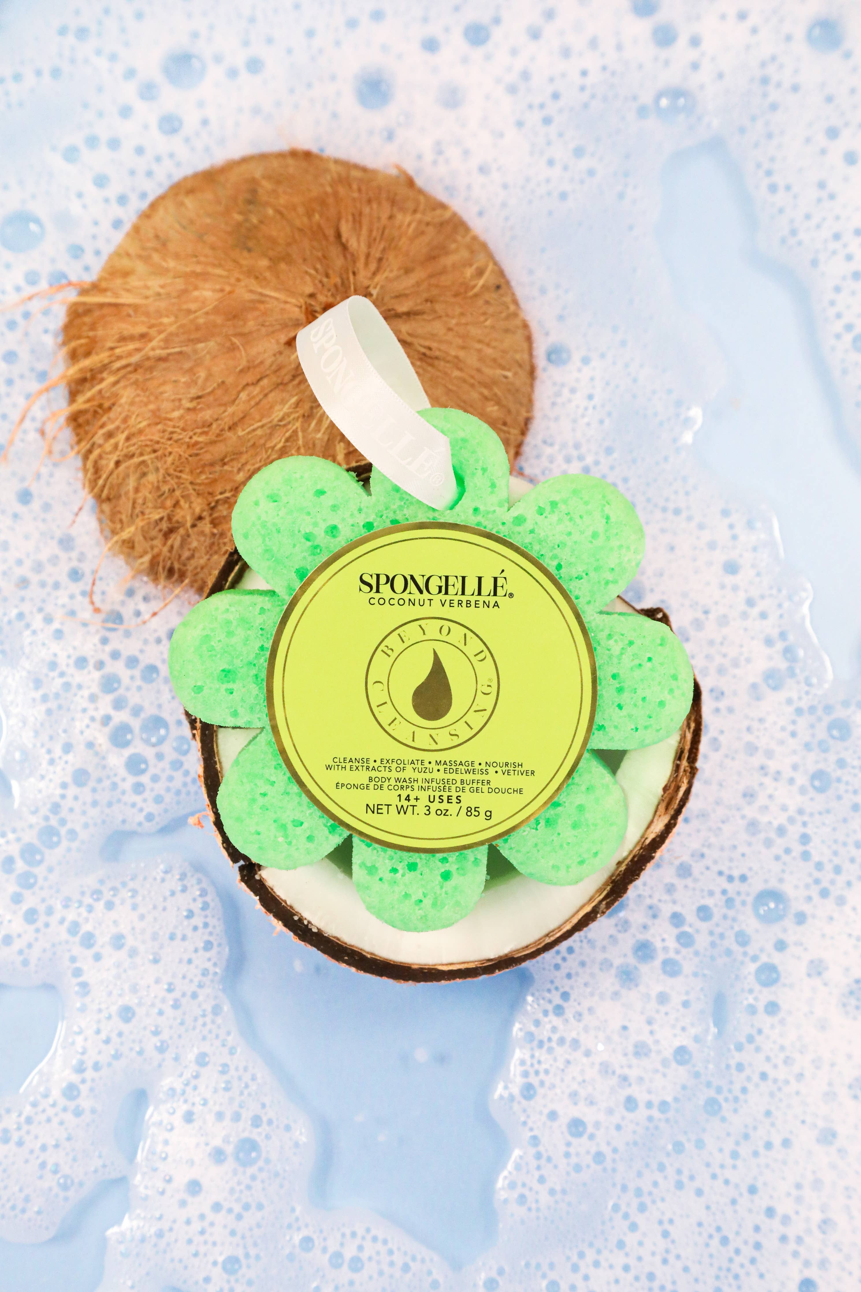 Coconut Verbena Wild Flower Soap Buffer
