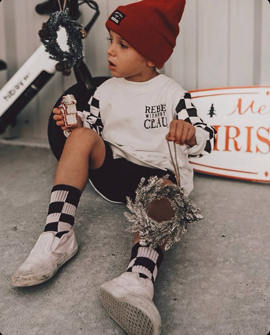 Rebel without a claus-Crewneck