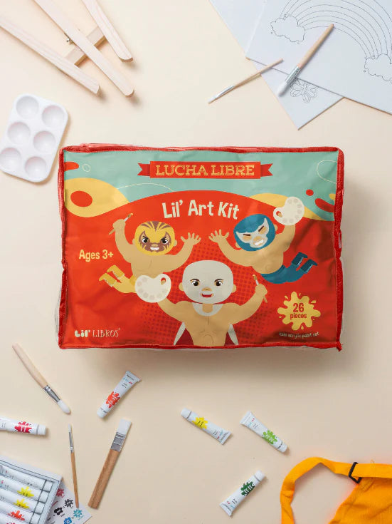 Lucha Libre Lil’ Art Kit