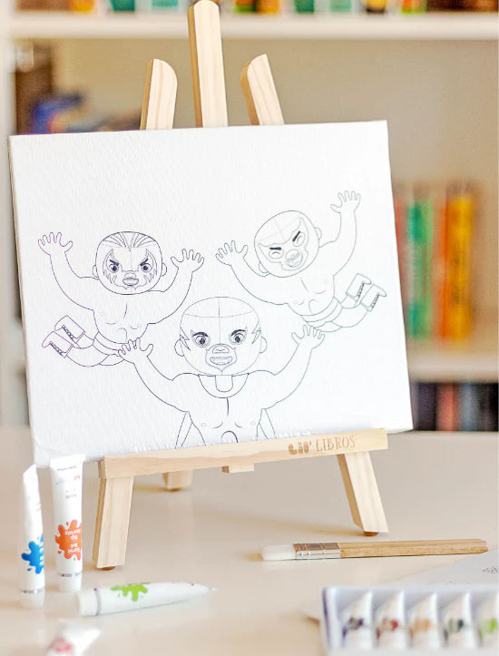 Lucha Libre Lil’ Art Kit