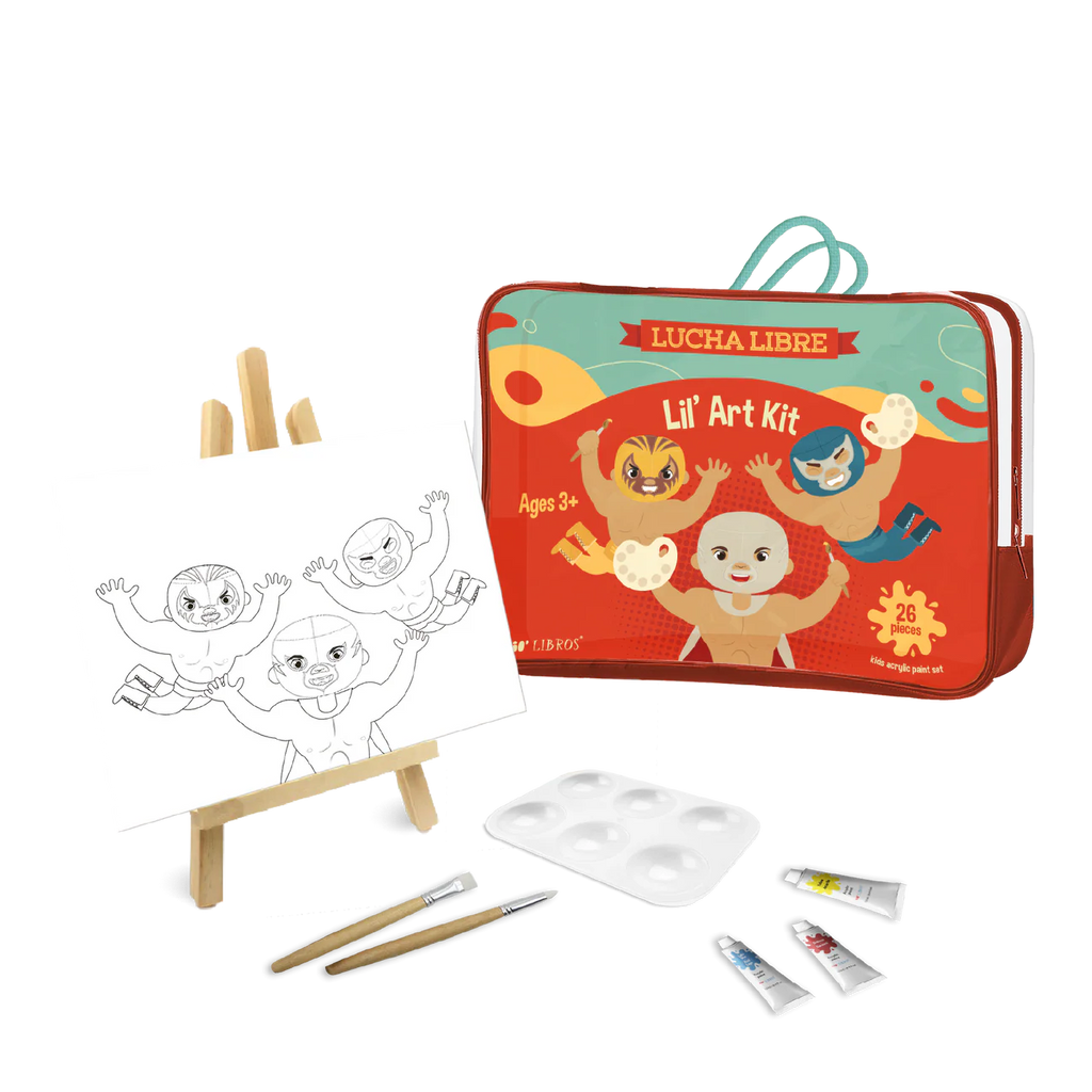 Lucha Libre Lil’ Art Kit