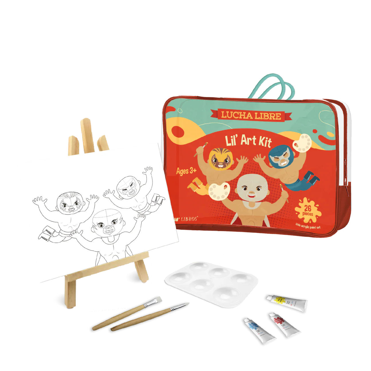 Lucha Libre Lil’ Art Kit