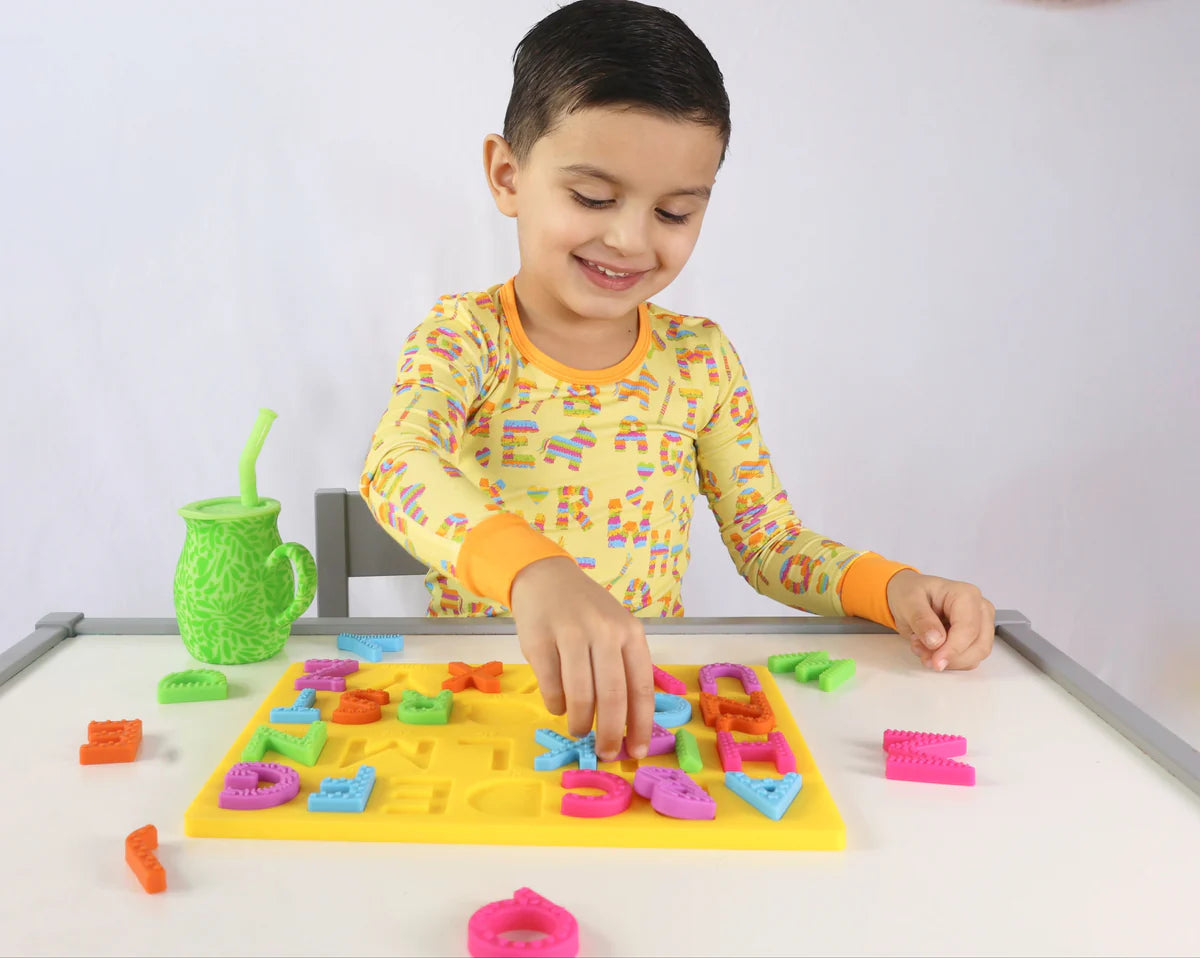 Spanish Alphabet Puzzle: Silicone