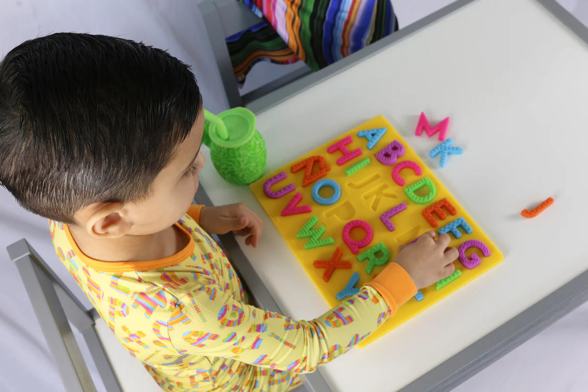 Spanish Alphabet Puzzle: Silicone