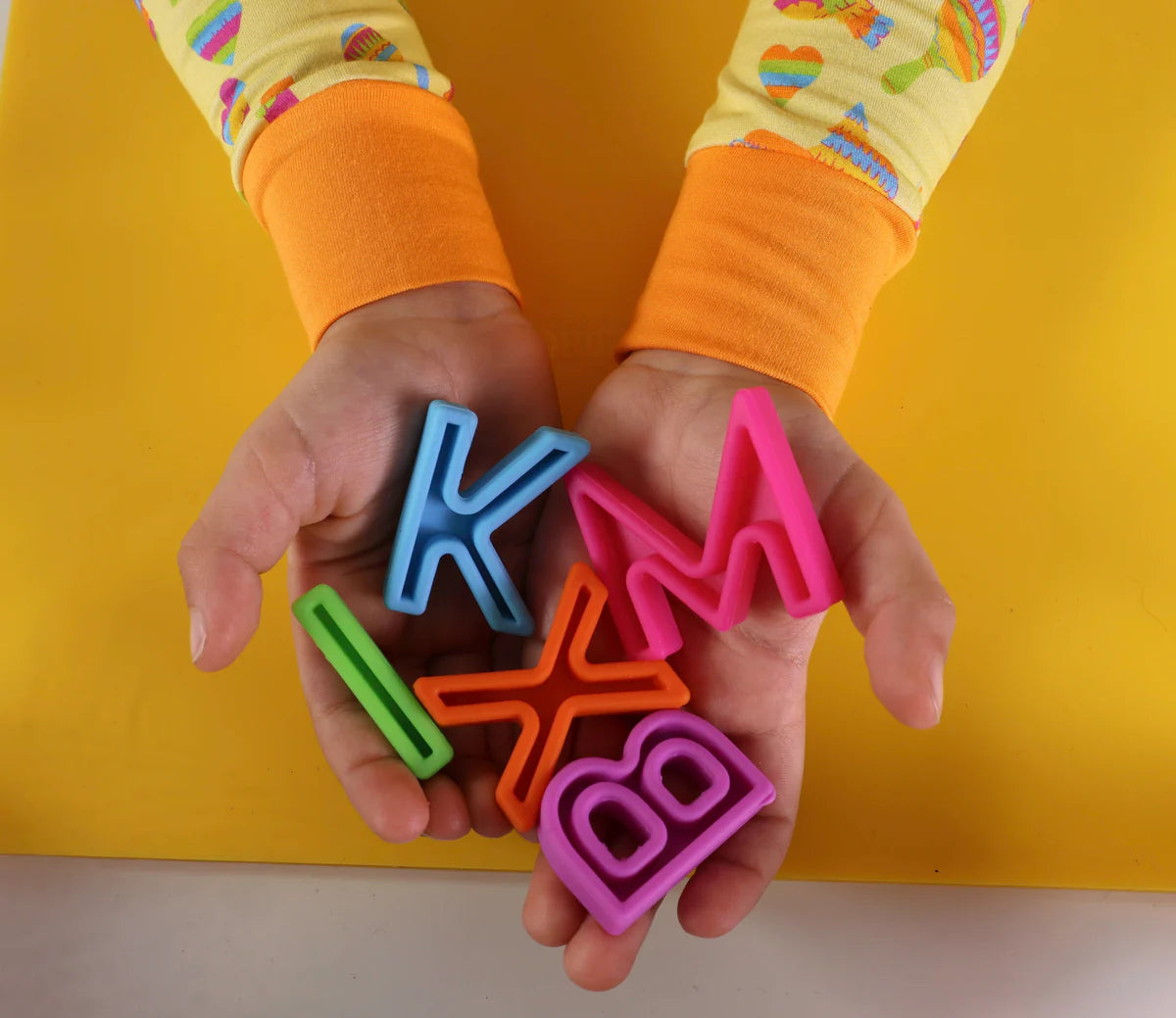 Spanish Alphabet Puzzle: Silicone