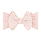 Baby Bling® FAB-BOW-LOUS® soft nylon bow headband: Petal